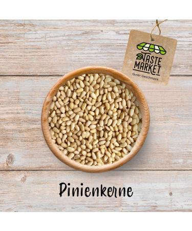 Buy 2 kg Untreated Natural Pine Nuts | TASTE MARKET Quality | Light Nutty Flavor | International Shipping - Buy Online on GoSupps.com
