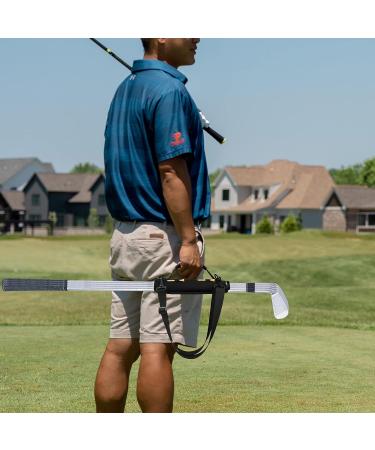 Men's Lightweight Cosmos Portable Golf Club Bag - Ideal for Golf Course & Driving Range - Great Golf Gift - Buy Online on GoSupps.com