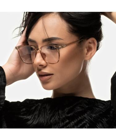 SMOODER Computer Glasses ROJAS for Men/Women - Blue Light Blocking Tortoise Shell Screen Filter - Buy Online on GoSupps.com