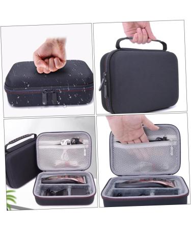 Minkissy Travel Storage Bag for Safety Razors & Hair Scissors - Durable EVA Case for Hair Clippers & Razor Accessories - Perfect for International Use - Buy Online on GoSupps.com