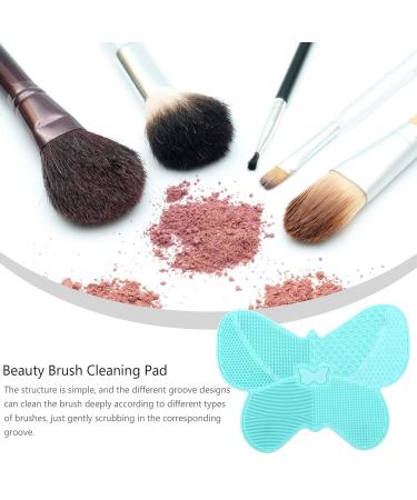 1pc Silicone Scrub Pad Eco-Friendly Makeup Applicator & Cleaning Tool | 23x17cm Green Perfect for Beauty Kits & Cosmetic Care - Buy Online on GoSupps.com