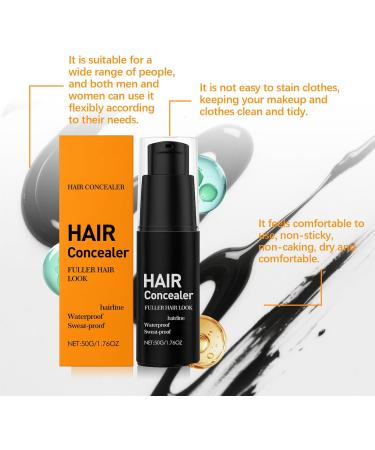 WRANBAO Lefron Magic Hair Concealer Lefron Hairs Concealer Waterproof and Sweatproof Hair Filler for Women Instantly Covers Gray Hair Roots Hair Filling Cream for Men and Women 3 Pack 3 Pack - Buy Online on GoSupps.com