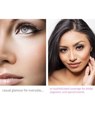 Dinair Airbrush Makeup Foundation | Fair Shades - GLAMOUR | Natural Light Coverage Matte Finish - Buy Online on GoSupps.com