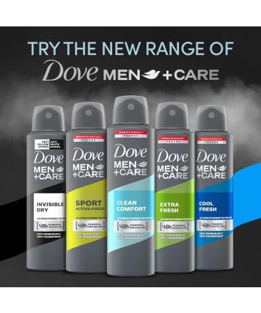 Dove Men+Care Clean Comfort Deodorant Spray 150 ml by Dove - Buy Online on GoSupps.com