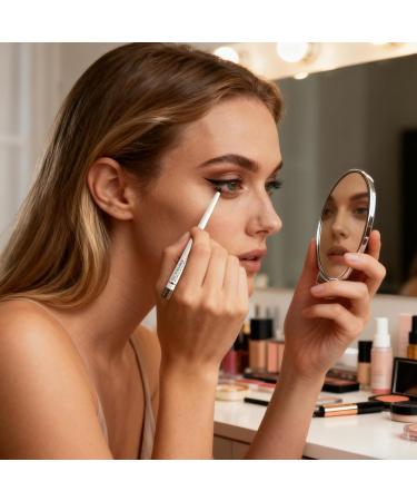 Eye Pencil Eyeliner Long Lasting Waterproof Smooth Makeup PenOutline Stencils Pencil For Beginners Women Girls & Daily Makeup Black - Buy Online on GoSupps.com