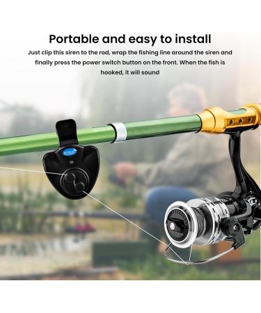 High-Quality Electronic Bite Indicators for Fishing - 4-Piece Set with LED & Vibration Alerts - Buy Online on GoSupps.com