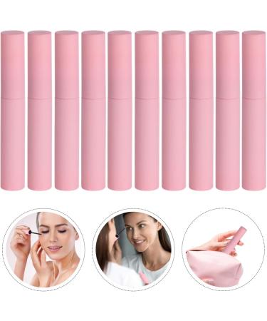 VINTORKY 10 Pcs Eyelash Brush Empty Tube Refillable Storage Tube for Mascara Bottles Accessories Pink Plastic - Buy Online on GoSupps.com