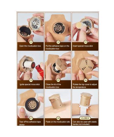 Portable Moxa Therapy Box | Smokeless Acupuncture Moxibustion Tank for Full Body Massage - International Shipping Available - Buy Online on GoSupps.com