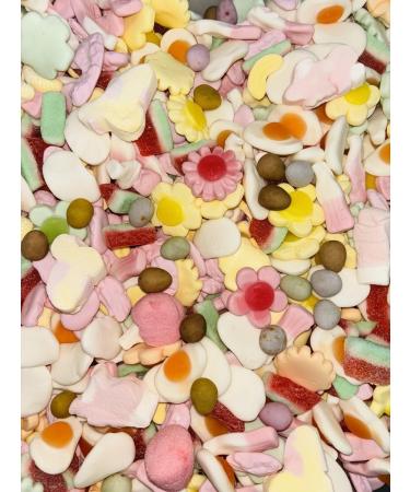 Happy Easter Pick n Mix 1kg Gummy Sweet Box Hamper Gift Present - Buy Online on GoSupps.com