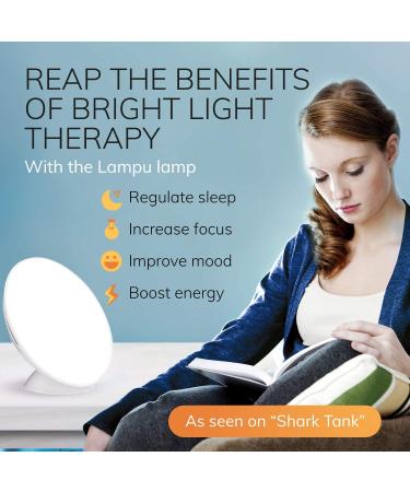 Circadian Optics Light Therapy Lamp - UV-Free LED Happy Mood Lamps with 10,000 Lux - Full Spectrum Sun Lights for Work from Home - White - Buy Online on GoSupps.com