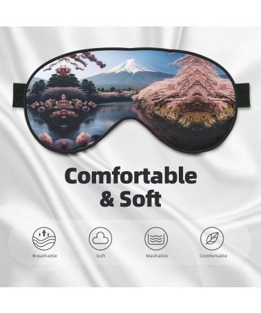 Buy SSIMOO Japan Mount Fuji Sleep Mask - Adjustable Breathable Eye Mask for Comfort | International Shipping - Buy Online on GoSupps.com