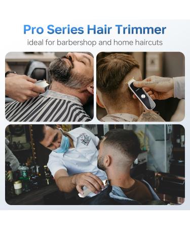 Buy Professional Cordless Hair Clippers for Men - Zero Gapped LED Display Stainless Steel Trimmer with USB & 4 Combs - International Shipping Available - Buy Online on GoSupps.com