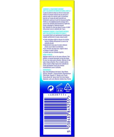 Creme Anti-Callosit s 75ml - Nourishing Foot Care Cream for Soft Smooth Skin | International Shipping Available - Buy Online on GoSupps.com