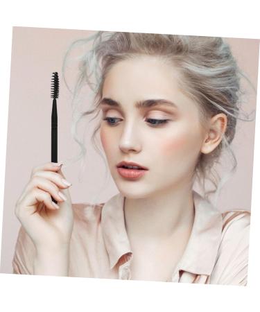 POPETPOP 1PC major Makeup Brush for Eyebrow Eyelash brush Eyebrow Brush for Women eyebrow brush Professional Eyebrow Brush Bamboo Eye shadow brush Wooden mascara M Black - Buy Online on GoSupps.com