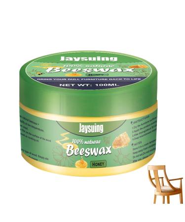 Beeswax Furniture Polish - Natural Beeswax Furniture Polish for Wood Multipurpose Beewax Wood Finish Cleaner for Doors Coffee Table Cabinet Furniture Care/v