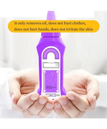 Active Enzymatic Laundry Cleaning Active Enzyme Clothing Stain Remover Garment Stubborn Stain Cleaner Oil Remover Clothing Quick Laundry Dry Cleaner Stain Remover for Clothes 150ML - Buy Online on GoSupps.com