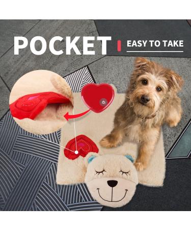 All for Paws Heartbeat Plush Toy for Dogs | Cuddly Puppy Toys for Behavioral Support | Soft Pet Blanket - Buy Online on GoSupps.com