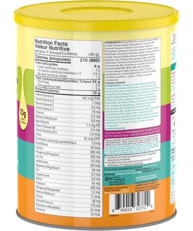 Else Kids Nutritional Shake Mix - Plant Based Dairy Free Toddler Nutritional Drink Powder for Ages 2-12 - Kids Protein Powder w/Amino Acids & 25+ Vitamins Clean Label Purity Certified (Vanilla) - Buy Online on GoSupps.com