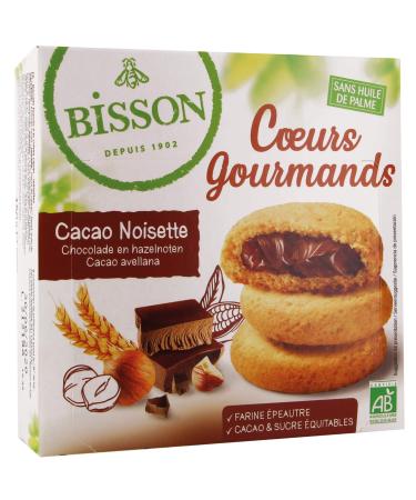 Bisson Gourmet Hearts Cocoa - Hazelnut 0.2 g 1 Unit