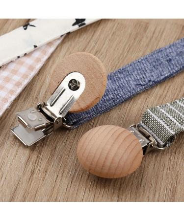 Gou 161 Guo Schnullerband 1St Hochwertige Schnullerkette mit Schnullerclip aus Baumwolle & Metall f r Internationalen Versand - Buy Online on GoSupps.com