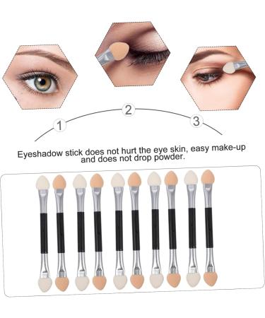 BELLIFFY 20pcs Latex Eye Shadow Stick Cosmetic Makeup Gadgets Eye Makeup Eyeshadow Sponge Plastic - Buy Online on GoSupps.com