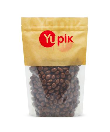 Yupik Milk Covered Chocolate Cranberries 1 kg Kosher Dried Fruits Dried Cranberries Dipped in Chocolate Smooth & Chewy Milk Chocolate Candy Classic Sweet Snacks 1 kilograms