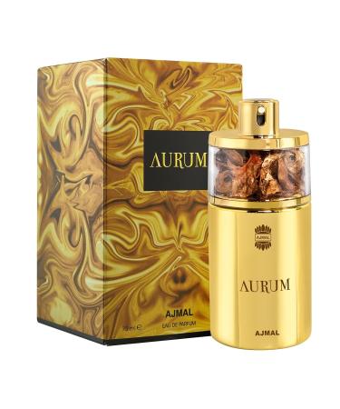 Ajmal Aurum EDP for Women Spray 2.5 ounces - Made in Dubai 2.5 Fl Oz (Pack of 1) - Buy Online on GoSupps.com