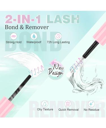 Oreola Half Lashes Kit Clear Band with Bond&Remover Wispy False Eyelashes Natural Look Cat Eye Lashes 10 Pairs 3/4 Corner Lashes Reusable Fake Lashes - Buy Online on GoSupps.com