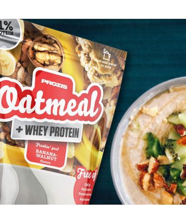 Prozis Oatmeal + Whey - Oats and whey 1000g Candy - Buy Online on GoSupps.com