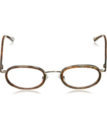 Vera Wang Women's Beryllium Oval Reading Glasses BRLMBU15 - Gold 1.5 | Stylish International Shipping - Buy Online on GoSupps.com