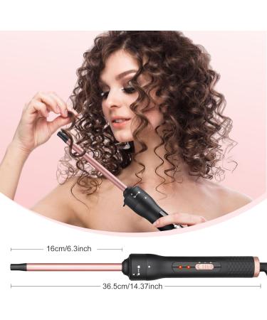 Professional Curling Wand 13mm - Ceramic Hair Curler for All Lengths | Rapid Heating Dual Voltage Includes Glove - Buy Online on GoSupps.com