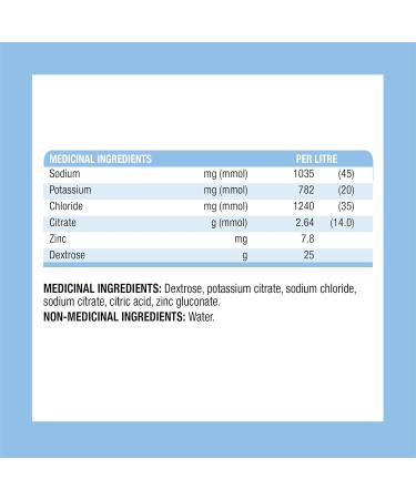 Pedialyte Electrolyte Oral Rehydration Solution Unflavoured 1-L Bottle Unflavored - Buy Online on GoSupps.com