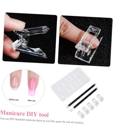 DOITOOL 6 Sets Nail Extension Set Manicure DIY Accessory DIY Accessories Nail Tools Nail Extension Form Nails Accessories Nail Extension Patch DIY Nail Patches Plastic Double Head Nail Pen - Buy Online on GoSupps.com