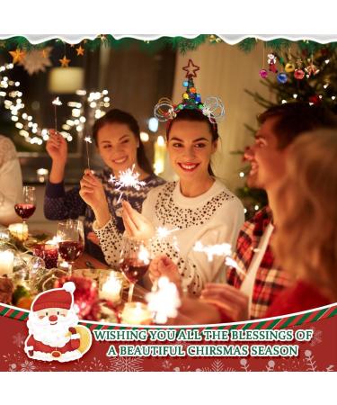 Flayem Assorted Christmas Headbands for Adults Xmas Tree Hair Hoop with Star Mouse Ears for Women Men Christmas Party Costume Party Favor - Buy Online on GoSupps.com