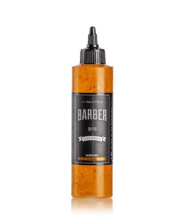 Barber Marmara Shaving Gel No.3 Men 250ml Razor Gel Transparent Men Rasur Men Non-foaming precise shave of the beard contours (No.3) - Buy Online on GoSupps.com