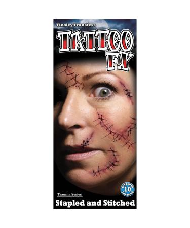Tinsley Transfers Stapled & Stitched Temporary Tattoo Kit  Standard