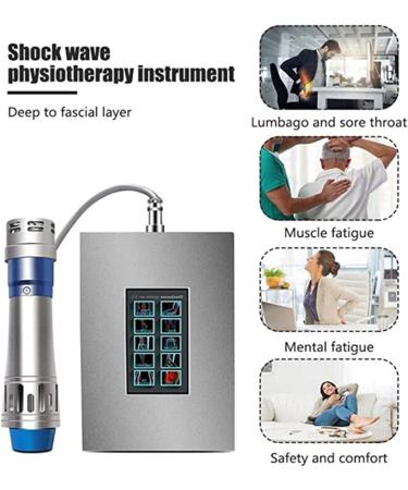 XYEJL Shock Wave Therapy Device | ED Extracorporeal Shock Wave Therapy | Multifunctional Pain Relief & Massage Tool | Portable Electromagnetic Physiotherapy Instrument - Buy Online on GoSupps.com