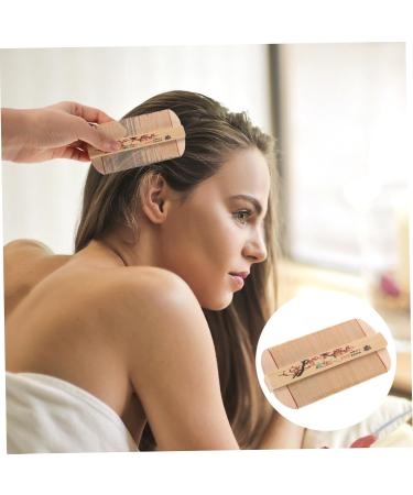 Peigne Antipelliculaire En Bambou Dents Fines Et Larges Double Face Outil De Toilettage Pour Chien Et Chat Peigne D m lant D licat Pour Cuir Chevelu Soin Anti-poux Et Pellicules - Buy Online on GoSupps.com