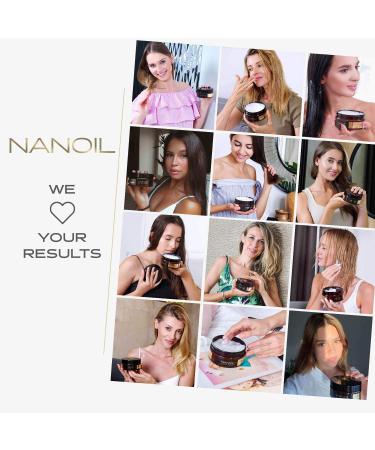 NANOIL Keratin Hair Mask 10fl oz - Revitalize and Strengthen Weak Hair - Buy Online on GoSupps.com