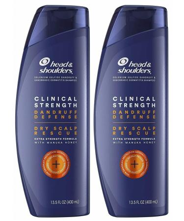 Head and Shoulders Anti Dandruff Clinical Strength Seborrheic Dermatitis Shampoo 3.5 Fl Oz (Pack of 2)