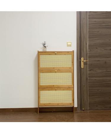 Stackable Slim Shoe Storage Cabinet for Entryway Shoe Organizer with Flip Drawers Free Standing Shoe Cabinet for Closet Hallway Bedroom Shoe (Color : A Size : 70x17x87CM) - Buy Online on GoSupps.com
