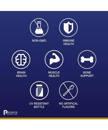 Premier Research Labs Magnesium Lactate Powder - Highly Absorbable Watermelon Flavor - Supports Heart, Bones, Teeth & pH Balance - 4 Oz - Buy Online on GoSupps.com