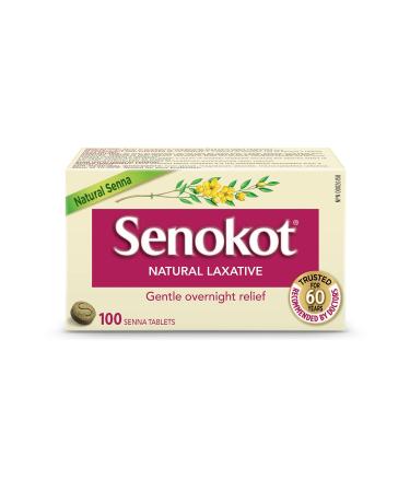 Senokot Natural Laxative Tablets 100 Tablets - Buy Online on GoSupps.com