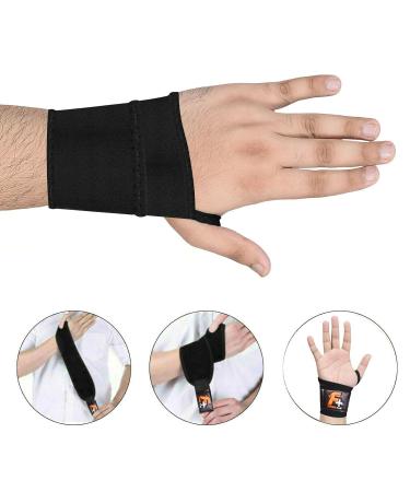 Wrist Brace Support for Tendonitis Relief | Adjustable Wrist Wraps for Sports & Injury Recovery | Carpal Tunnel Pain Relief - Buy Online on GoSupps.com
