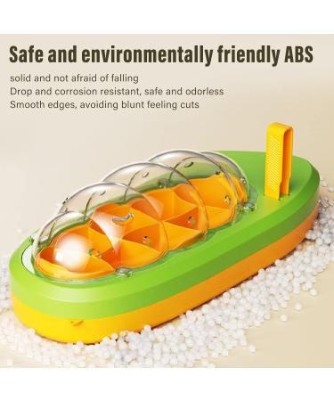 Observation Box Baby Silkworm Shape Silkworm Rearing Bucket Mesh Hole Design Multifunctional Educational for Reptiles (Green) - Buy Online on GoSupps.com