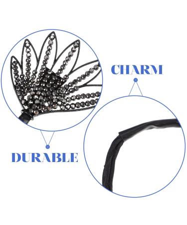 Frcolor Black Hairpins & Donut - French Hairstyle Bands for Skillful Bun & Space Rolls - Large Metal Headband (1 Pack) - Buy Online on GoSupps.com