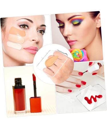 Palette de Maquillage Portable avec Spatule Inox et Plateau Transparent pour M lange de Fond de Teint pour D butants et Professionnels - Buy Online on GoSupps.com