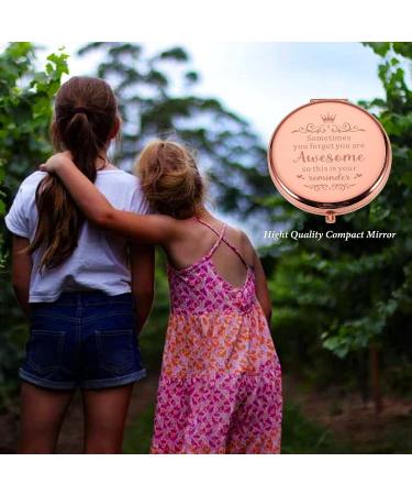 Class of 2023 Graduation Makeup Compact Mirror Gift for Her - Perfect Senior Gift for Daughter, Sister, or College Graduates - Buy Online on GoSupps.com