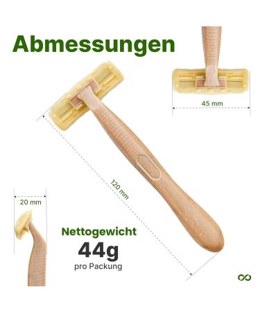 Buy Bamboovement 99% Plastic-Free Sustainable Disposable Razors for Men | Eco-Friendly Wet Razor Set with 3 Premium Blades & 5 Razors Gentle Shave Unisex - Buy Online on GoSupps.com