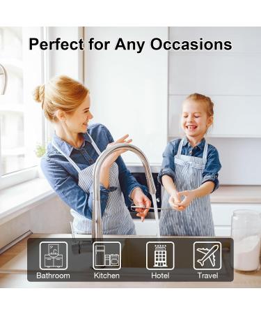 flowcheer Foaming Soap Dispenser Plastic Jar 12 OZ/350 ML Refillable Foam Hand Soap Dispenser Pump Bottle for Kitchen Sink Bathroom 2 Pcs Clear - Buy Online on GoSupps.com